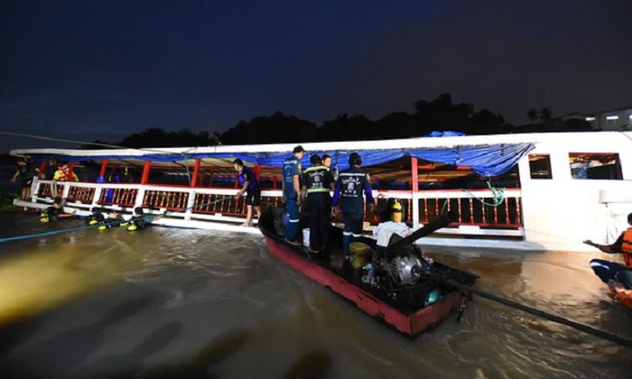 Boat accident on Thai river kills at least 13, with 10 more missing 